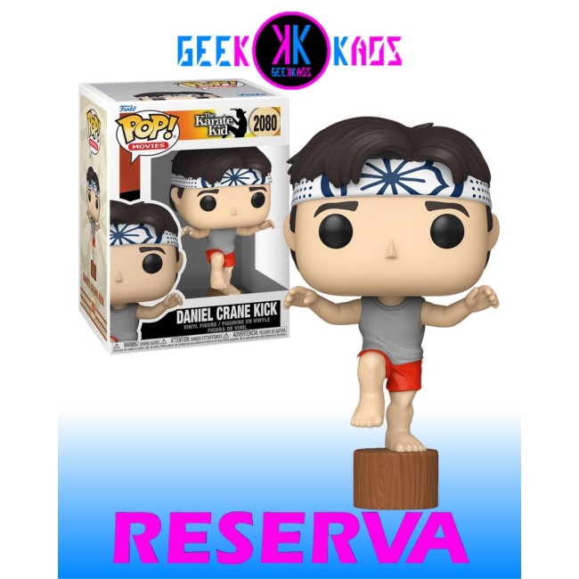 FUNKO POP! - THE KARATE KID - DANIEL CRANE KICK 2080