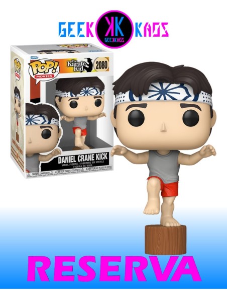 FUNKO POP! - THE KARATE KID - DANIEL CRANE KICK 2080