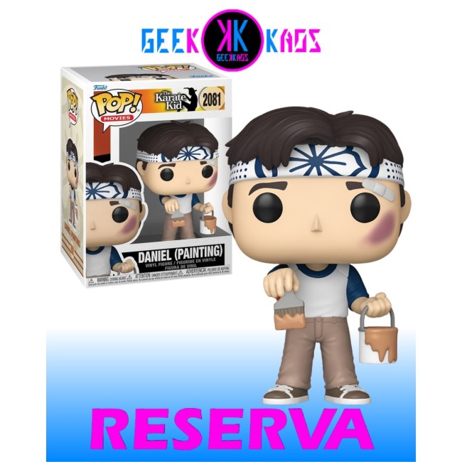FUNKO POP! - THE KARATE KID - DANIEL (PAINTING) 2081