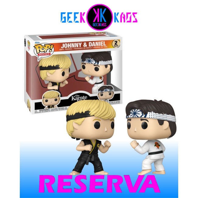 FUNKO POP! - THE KARATE KID - JOHNNY & DANIEL (2-PACK)