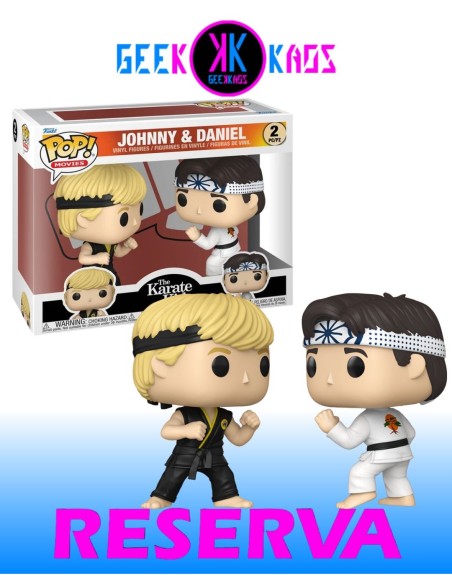 FUNKO POP! - THE KARATE KID - JOHNNY & DANIEL (2-PACK)