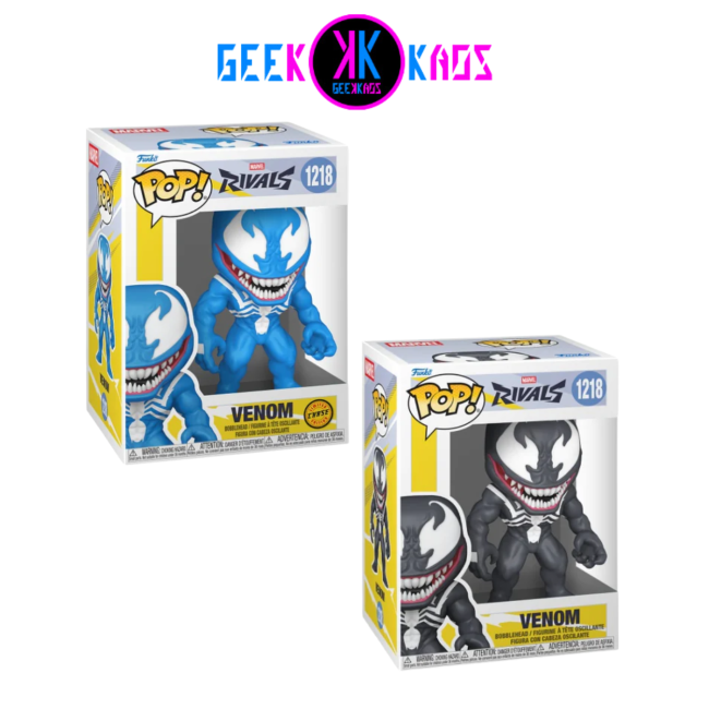 FUNKO POP! - MARVEL RIVALS - VENOM 1218 (BUNDLE)