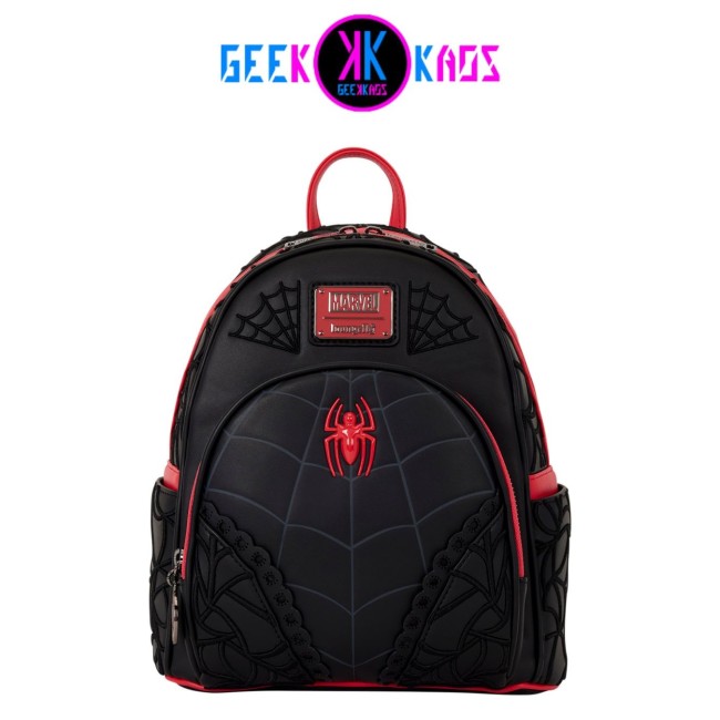 MINI MOCHILA - SPIDER-MAN - SPIDER WEB - LOUNGEFLY