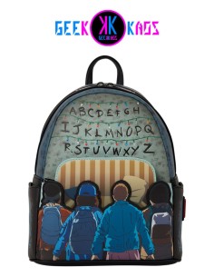 MINI MOCHILA - STRANGER THINGS - 10th ANNIVERSARY - LOUNGEFLY