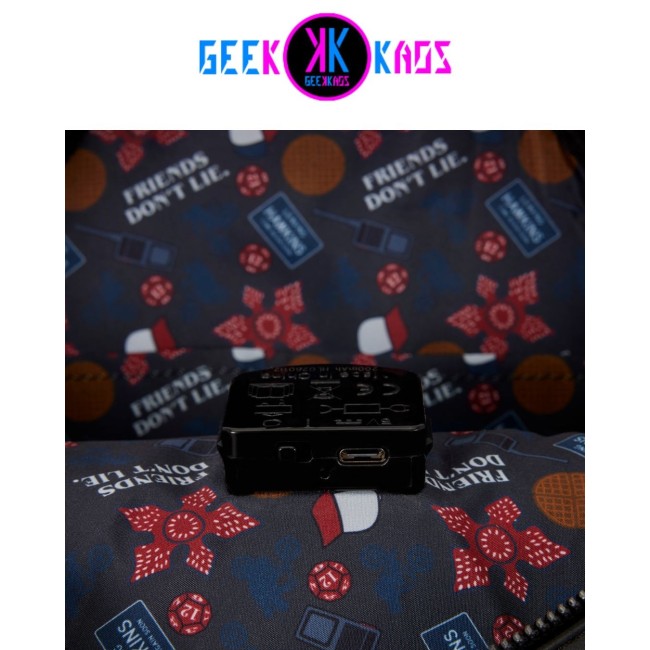 MINI MOCHILA - STRANGER THINGS - 10th ANNIVERSARY - LOUNGEFLY