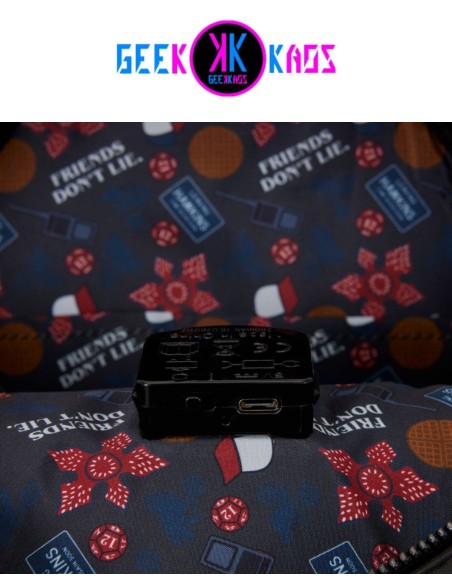 MINI MOCHILA - STRANGER THINGS - 10th ANNIVERSARY - LOUNGEFLY