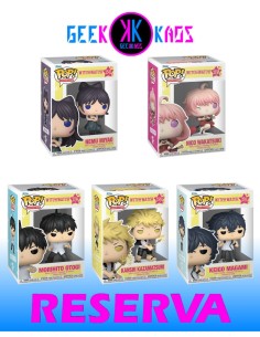 5-PACK - FUNKO POP! WITCH WATCH - NICO 2538, MORIHITO 2539, KANSHI 2540, KEIGO 2541, NEMU 2542