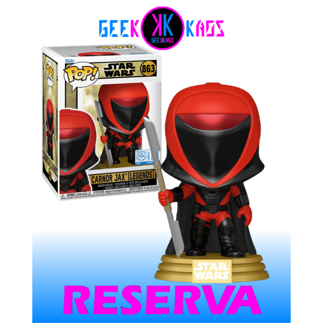 FUNKO POP! - STAR WARS - CARNOR JAX 863 (SE)
