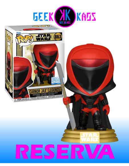 FUNKO POP! - STAR WARS - CARNOR JAX 863 (SE)