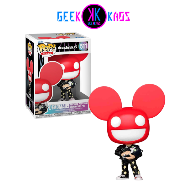 FUNKO POP! - DEADMAU5 - DEADMAU5 FEATURING PROFESSOR MEOWINGTONS PHD 511