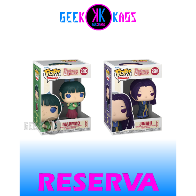 2-PACK - FUNKO POP! - APOTHECARY DIARIES- MAOMAO 2593, JINSHI 2594