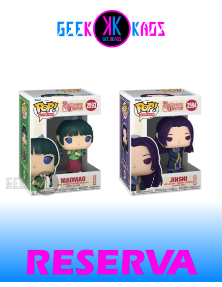 2-PACK - FUNKO POP! - APOTHECARY DIARIES- MAOMAO 2593, JINSHI 2594