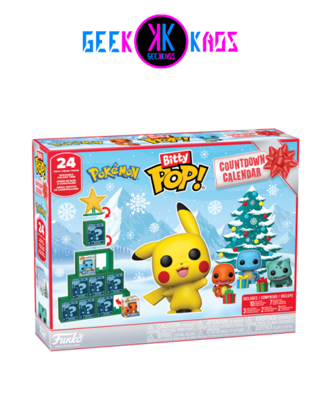 BITTY POP! - POKEMON - COUNTDOWN CALENDAR 24 DIAS