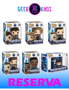 6-PACK - FUNKO POP! - DOCTOR WHO - 1963, 1964, 1965, 1966, 1967, 318