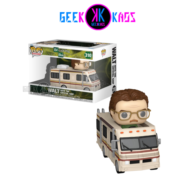 FUNKO POP! RIDES - BREAKING BAD - WALT WITH THE CRYSTAL SHIP 310