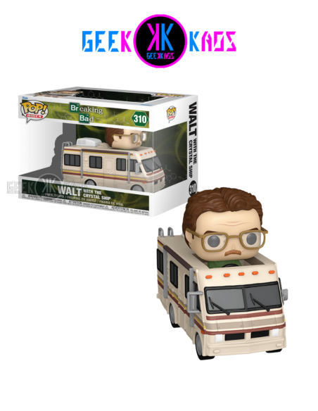 FUNKO POP! RIDES - BREAKING BAD - WALT WITH THE CRYSTAL SHIP 310