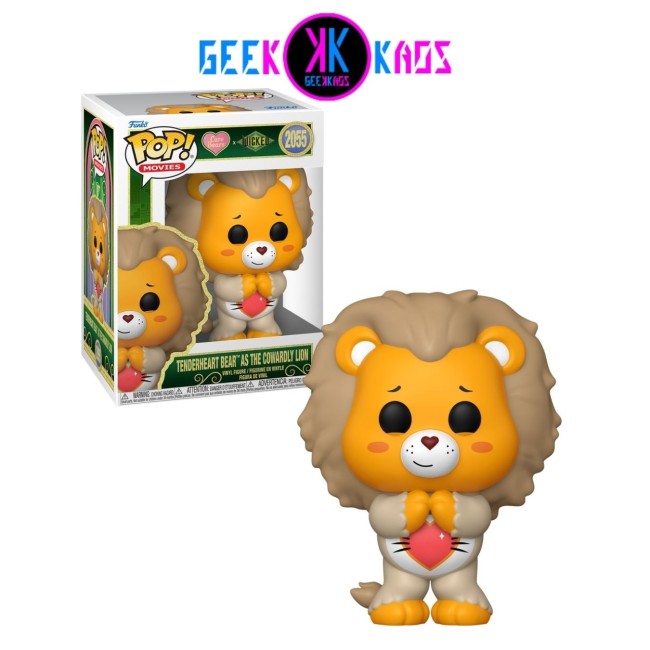 FUNKO POP! - CARE BEARS X WICKED - TENDEARHEART BEAR AS THE COWARDLY LION 2055