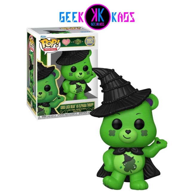 FUNKO POP! - CARE BEARS X WICKED - GOOD LUCK BEAR AS ELPHABA THROPP 2052