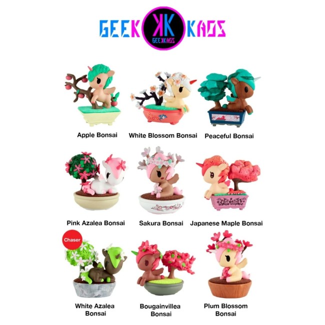 TOKIDOKI - BOTANICAL BONSAI UNICORNO BLIND - 9CM