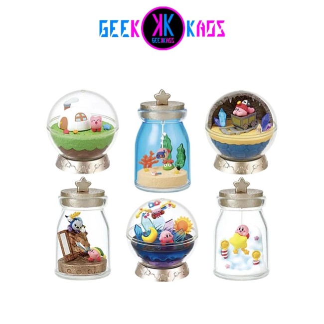FIGURA RE-MENT - SWING KIRBY - TERRARIUM COLLECTION DX MEMORIES MINI FIGURES (MYSTERY)