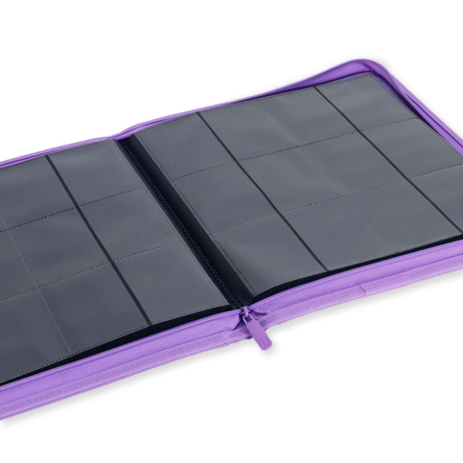 ALBUM TCG - JUST PURPLE - 12 POCKET - 480 CARTAS - VAULT X