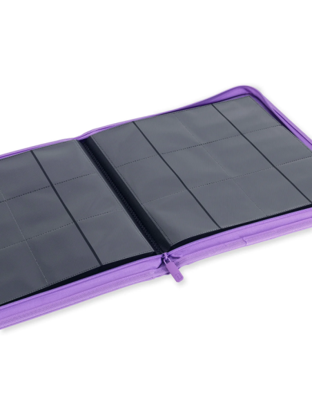ALBUM TCG - JUST PURPLE - 12 POCKET - 480 CARTAS - VAULT X