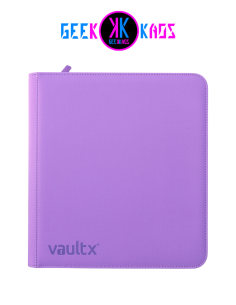 ALBUM TCG - JUST PURPLE - 12 POCKET - 480 CARTAS - VAULT X