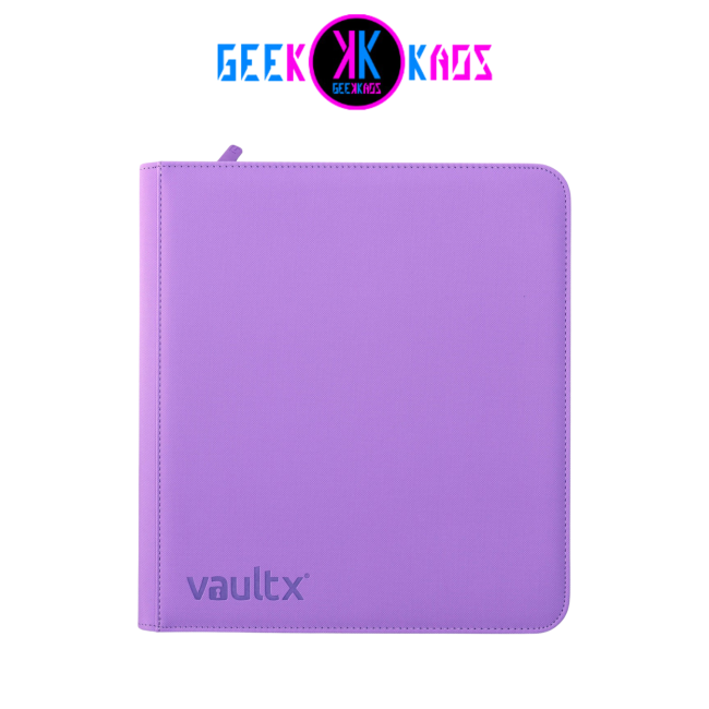 ALBUM TCG - JUST PURPLE - 12 POCKET - 480 CARTAS - VAULT X