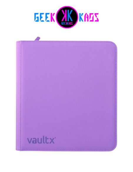 ALBUM TCG - JUST PURPLE - 12 POCKET - 480 CARTAS - VAULT X