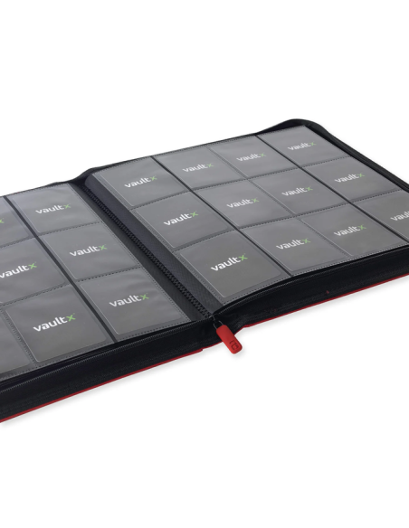 ALBUM TCG - FIRE RED - 12 POCKET XL - 624 CARTAS - VAULT X