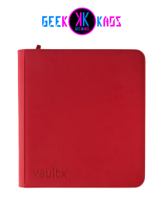 ALBUM TCG - FIRE RED - 12 POCKET XL - 624 CARTAS - VAULT X