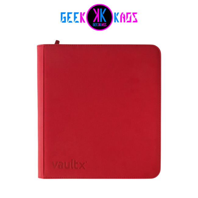ALBUM TCG - FIRE RED - 12 POCKET XL - 624 CARTAS - VAULT X