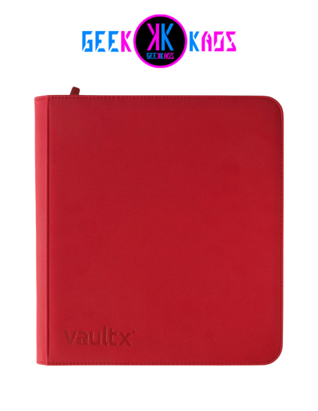 ALBUM TCG - FIRE RED - 12 POCKET XL - 624 CARTAS - VAULT X