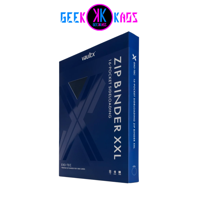 ALBUM TCG - ROYAL BLUE - 16 POCKET XXL - 1088 CARTAS - VAULT X