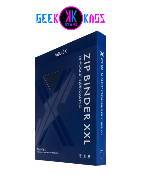 ALBUM TCG - ROYAL BLUE - 16 POCKET XXL - 1088 CARTAS - VAULT X