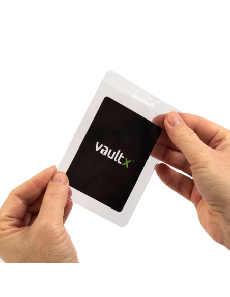FUNDAS TCG - SEMI-RIGID CARD HOLDERS (200 UND) - VAULT X