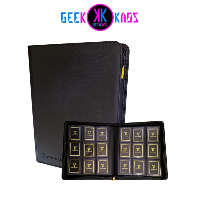ALBUM TCG - 9 POCKET TOPLOADER - 360 CARTAS - GOATWARD