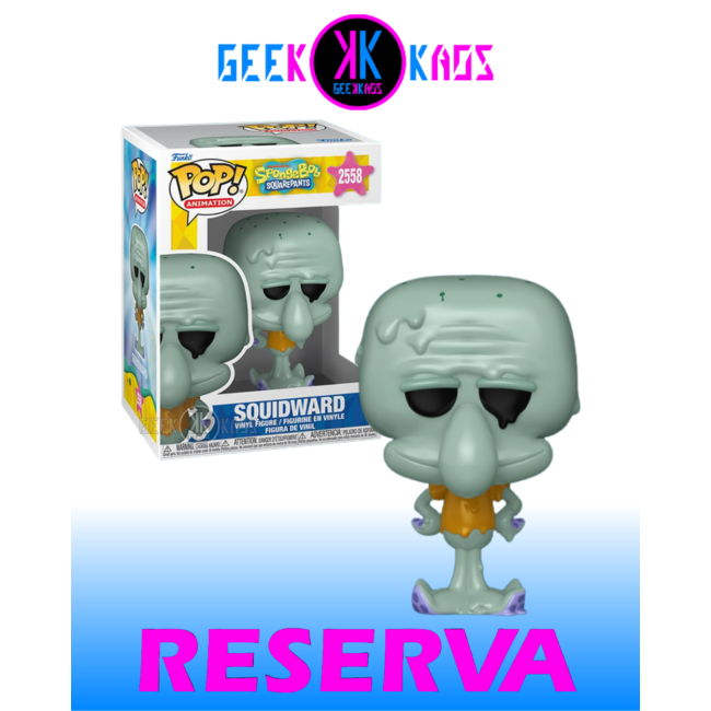FUNKO POP! - SPONGEBOB- SQUIDWARD 2558