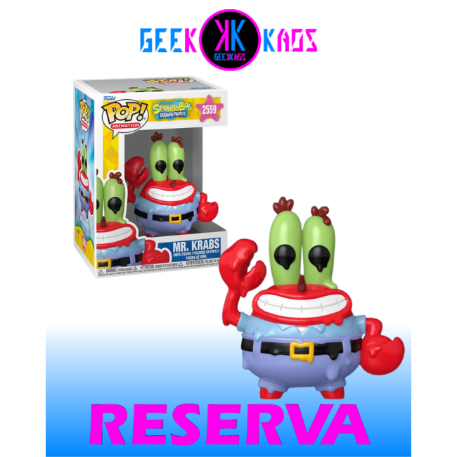 FUNKO POP! - SPONGEBOB- MR.KRBS 2559