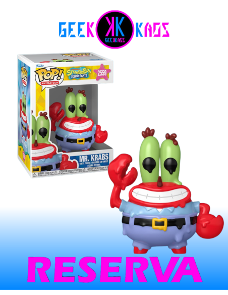 FUNKO POP! - SPONGEBOB- MR.KRBS 2559