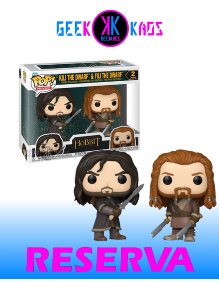 FUNKO POP! - THE HOBBIT - 2-PACK KILI THE DWARF & FILI THE DWARF