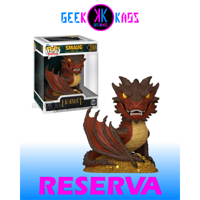 FUNKO POP! - THE HOBBIT - SMAUG 2188 (METALLIC)