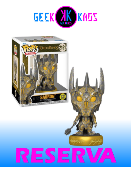 FUNKO POP! PREMIUM - LORD OF THE RINGS - SAURON 2161 (GITD)