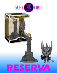 FUNKO POP! TOWN - THE LORD OF THE RINGS - SAURON with the tower of barad-dûr 36