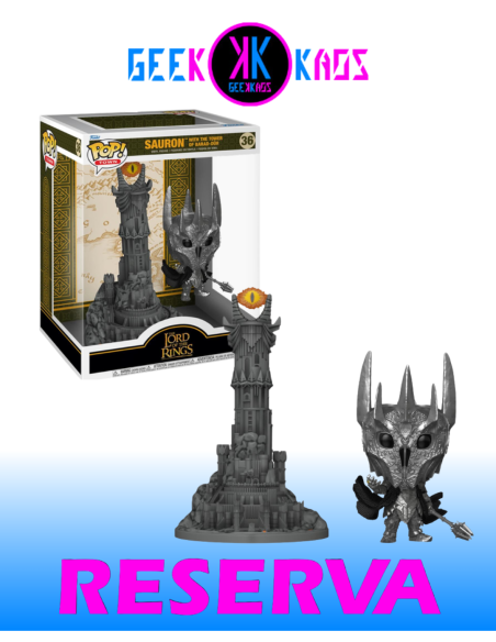 FUNKO POP! TOWN - THE LORD OF THE RINGS - SAURON with the tower of barad-dûr 36