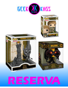 3-PACK FUNKO POP! - THE LORD OF THE RINGS - SAURON 36, SAMWISE GAMGEE 2159, BALROG 2160