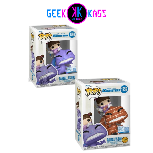 FUNKO POP! - MONSTERS -  RANDALL VS BOO 1759 (SE) ( BUNDLE REGULAR + CHASE )