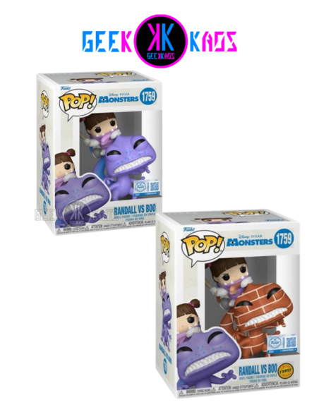 FUNKO POP! - MONSTERS -  RANDALL VS BOO 1759 (SE) ( BUNDLE REGULAR + CHASE )