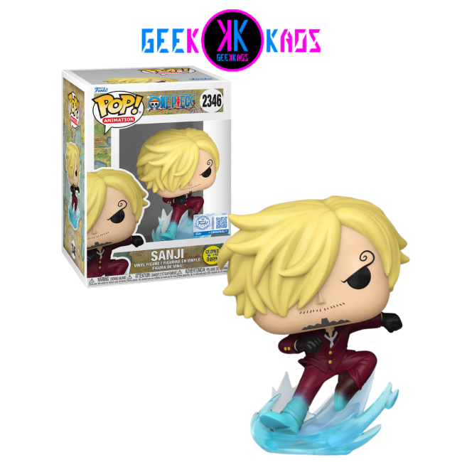 FUNKO POP! - ONE PIECE - SANJI 2346 (SE) (GITD)