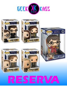 5-PACK - FUNKO POP! - HARRY POTTER - HARRY POTTER 220, SIRIUS BLACK 222, JAMES POTTER 223, REMUS LUPIN 224, PETER PETTIGREW 225